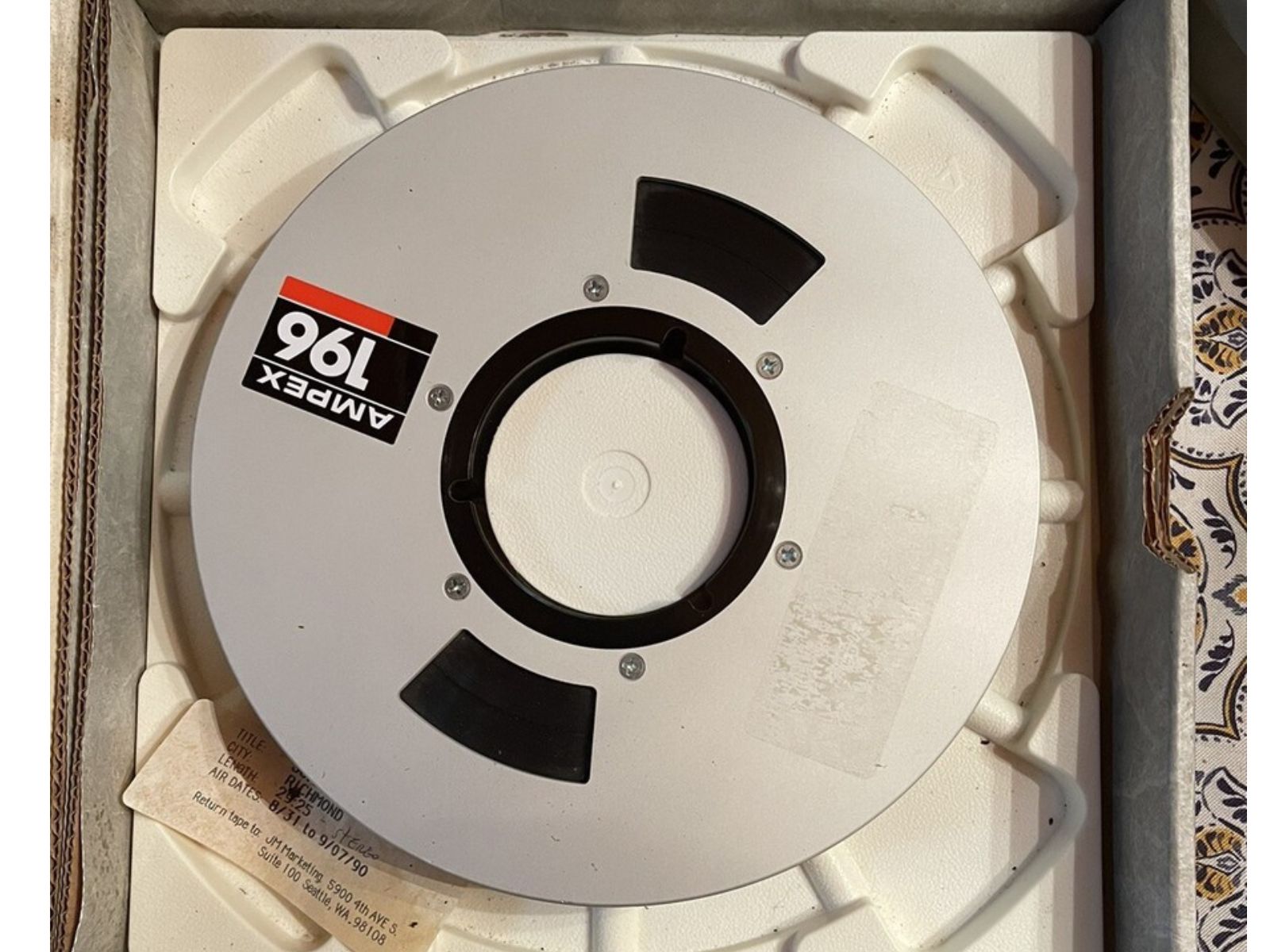 Mídia Fitas 1" Tipo C